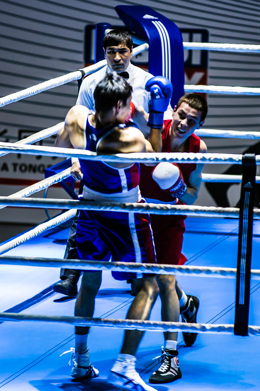 Olimpiýa şäherjiginde boks boýunça Türkmenistanyň çempionaty badalga aldy