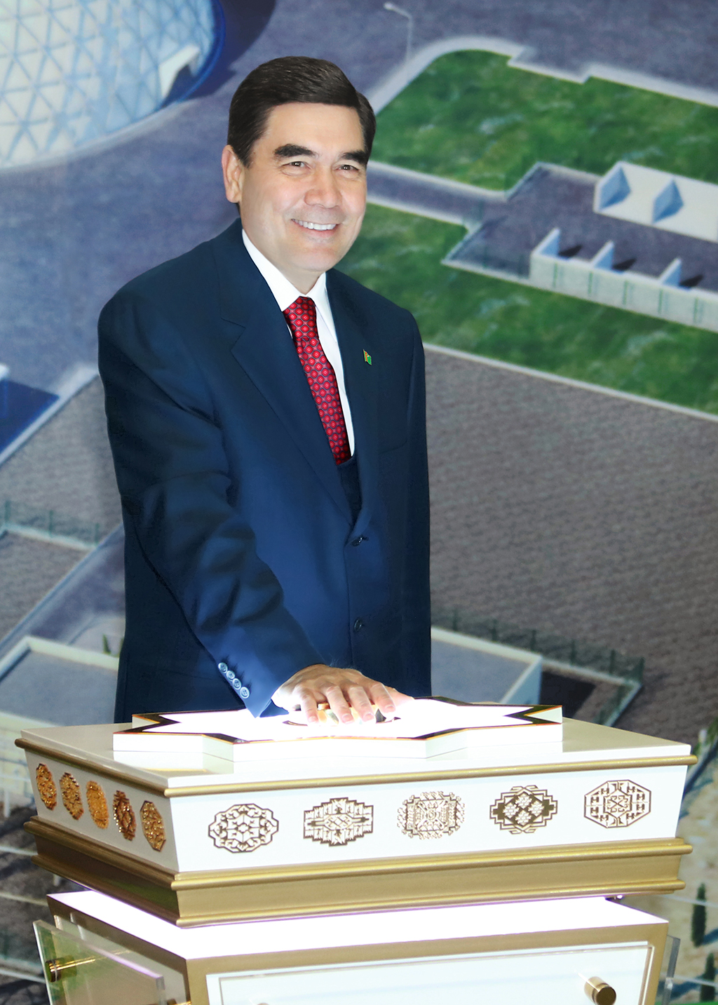 Türkmenistanyň Prezidenti Gurbanguly Berdimuhamedow täze desgalaryň açylyş dabarasyna gatnaşdy