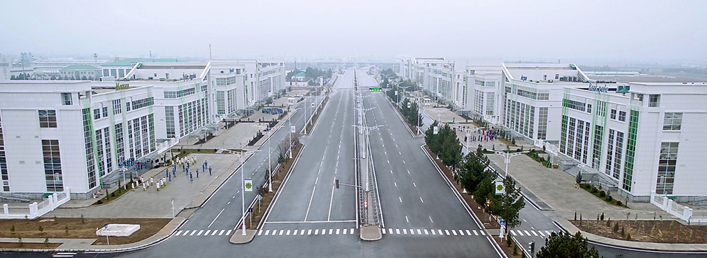 Business park opened in the northern part of the Turkmen capital with the participation of the Turkmen leader 