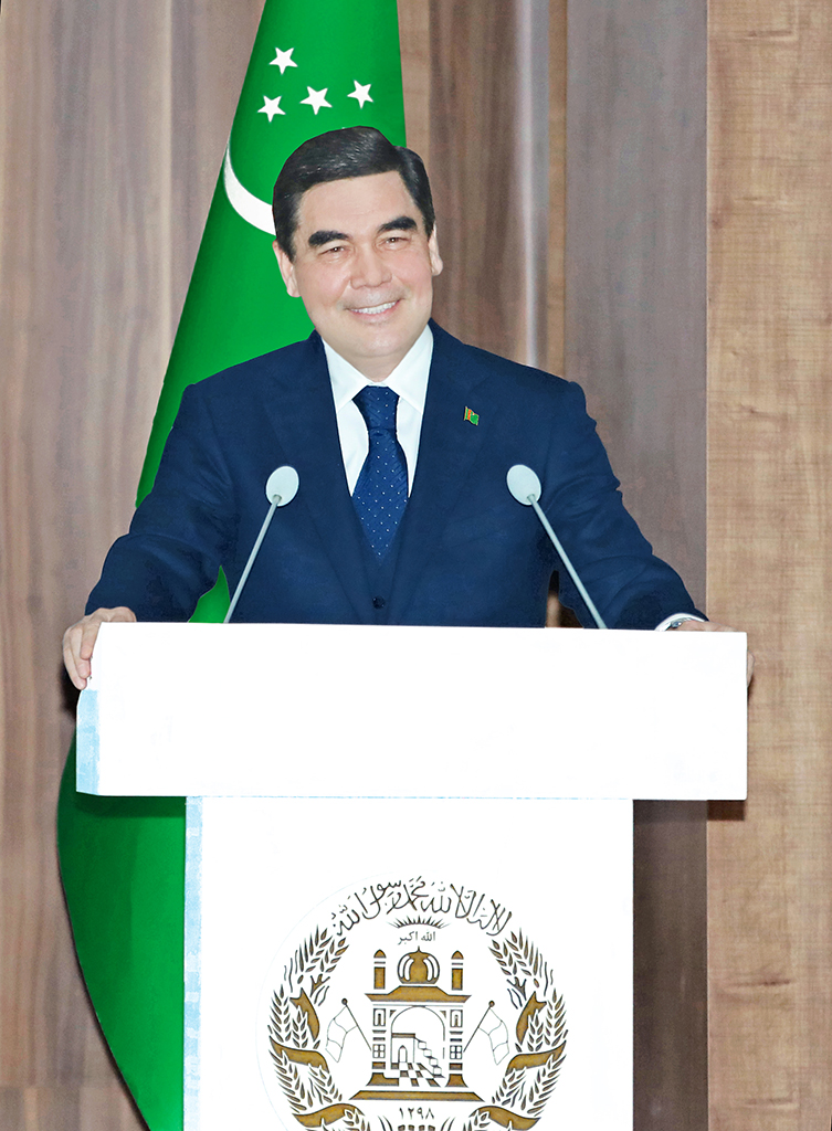 The launch of construction of transnational project is held in Mary Velayat and Afghan Herat