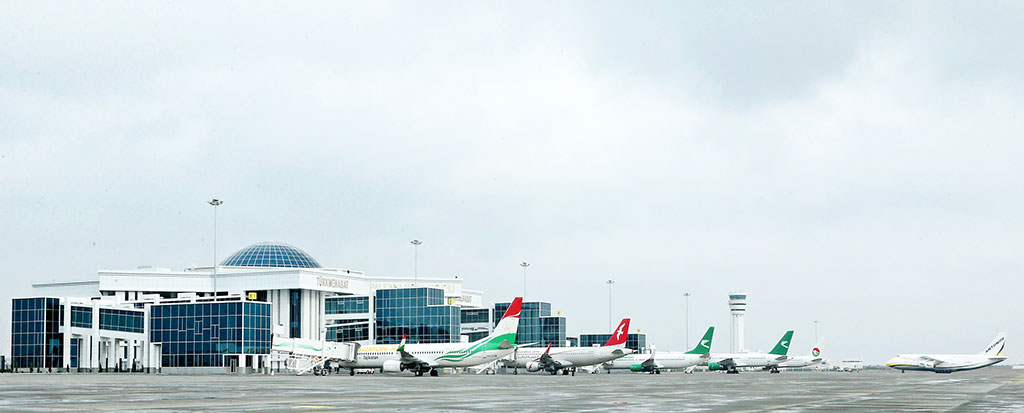 Sport events are started and International Airport is opened in Lebap 