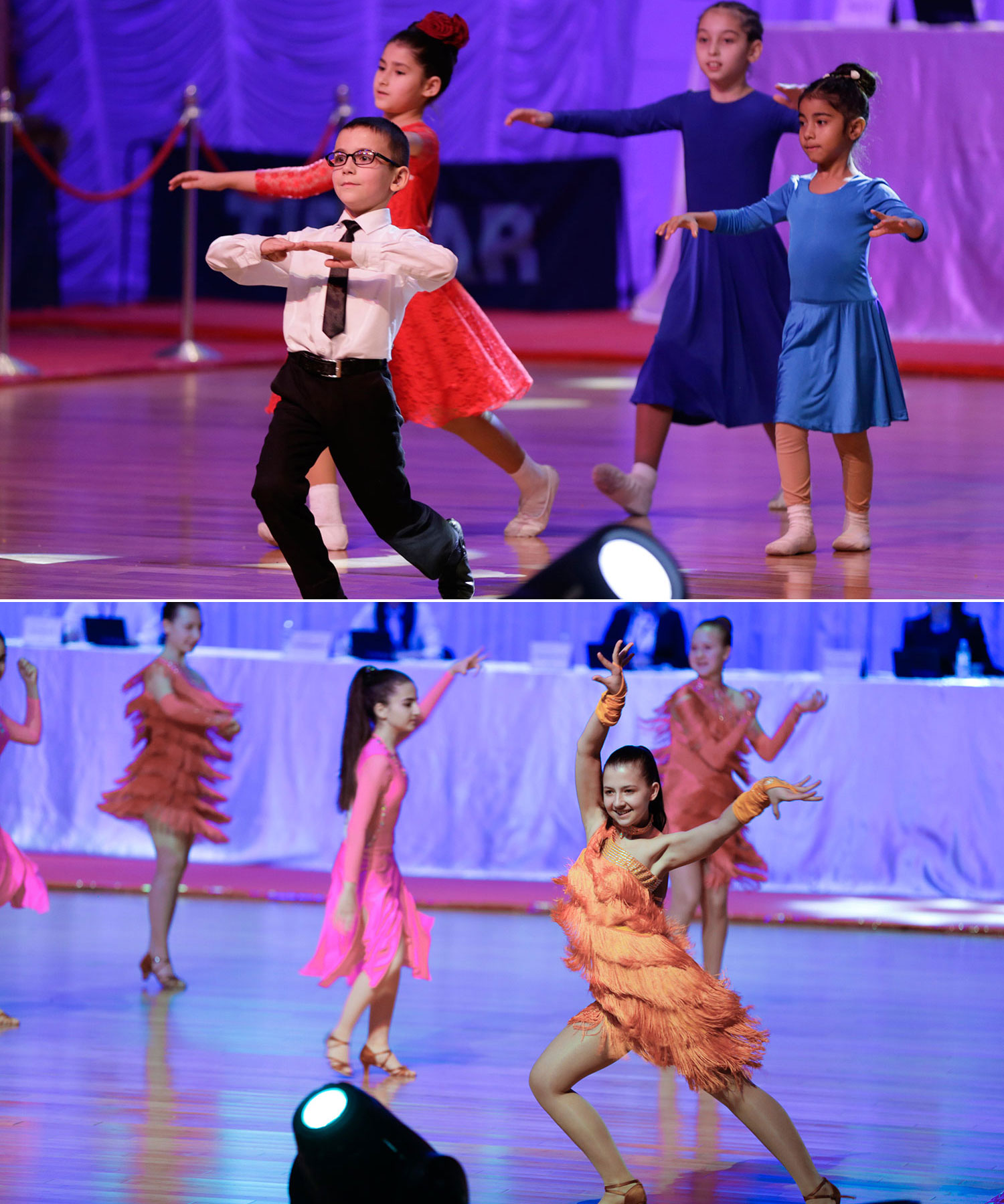 Ilkinji ýaryş: köňüllere ganat berýän tanslar