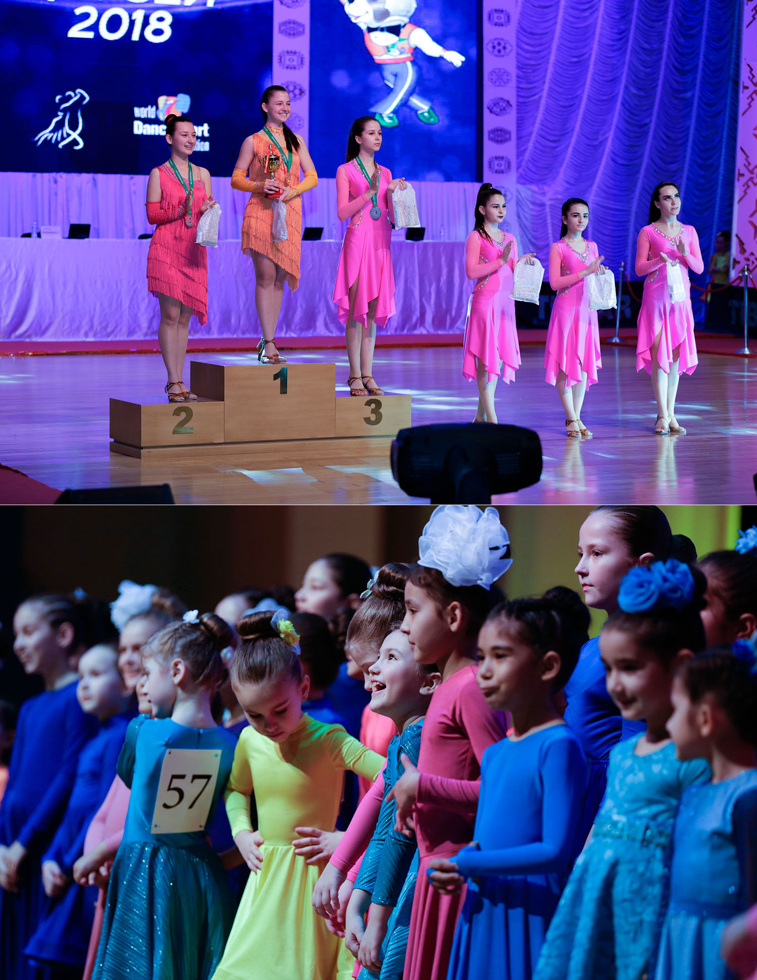 Ilkinji ýaryş: köňüllere ganat berýän tanslar