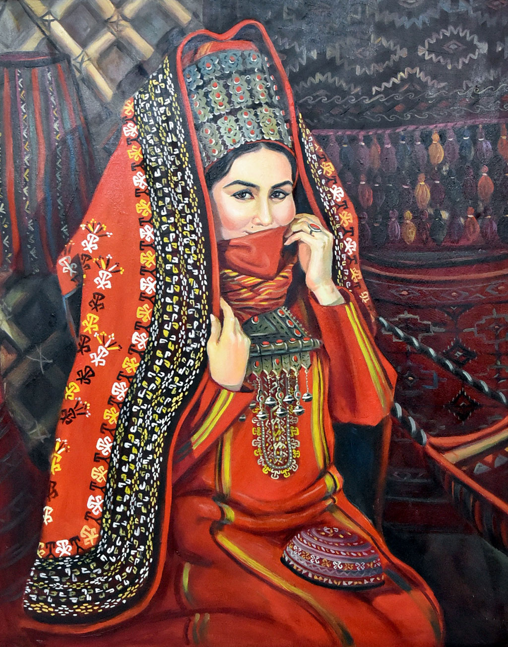 Turkmen artists presents their best works