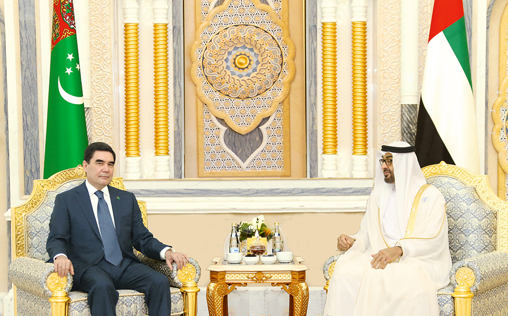 President of Turkmenistan and Crown Prince of Abu Dhabi Harmonize Approaches towards Intensified Cooperation 