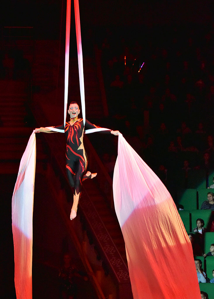 Artists of the Moscow Circus "Carnelli" shares their impressions of the tour in Ashgabat