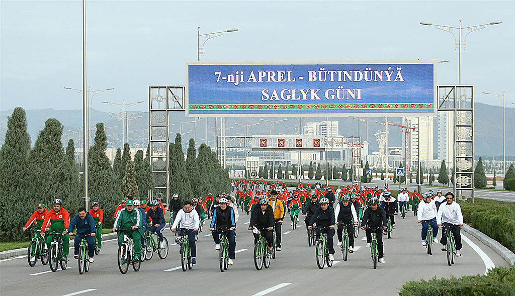 Turkmenistan celebrates the World Health Day 