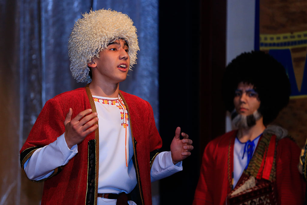 Charity performance involving the students of “Dalchyn” Centre is stage at the Pushkin Theatre 