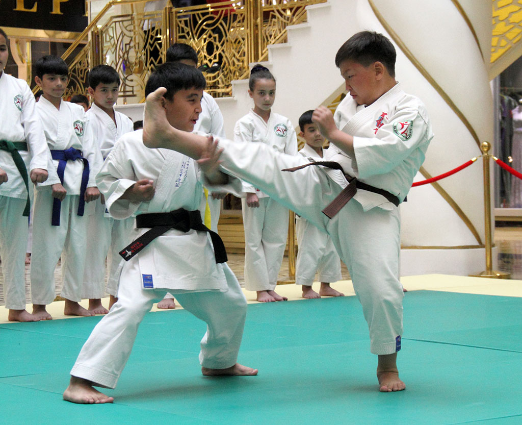 Turkmen martial arts masters participates in sport festival 