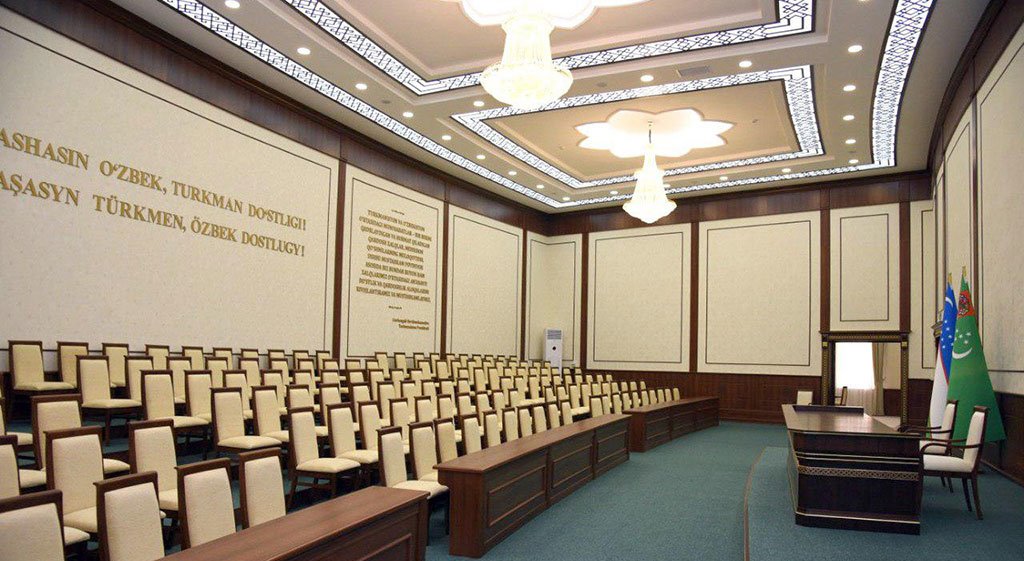В Ургенче при участии Президентов Туркменистана и Узбекистана открыт Дом дружбы 