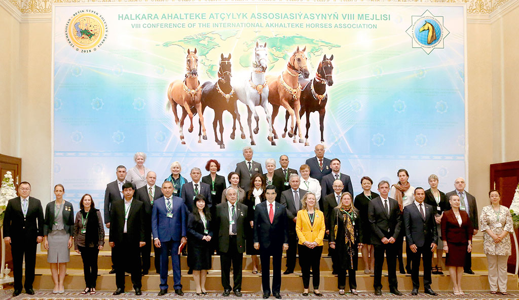 Important aspects of development of ahalteke horse breeding are discussed in Ashgabat 