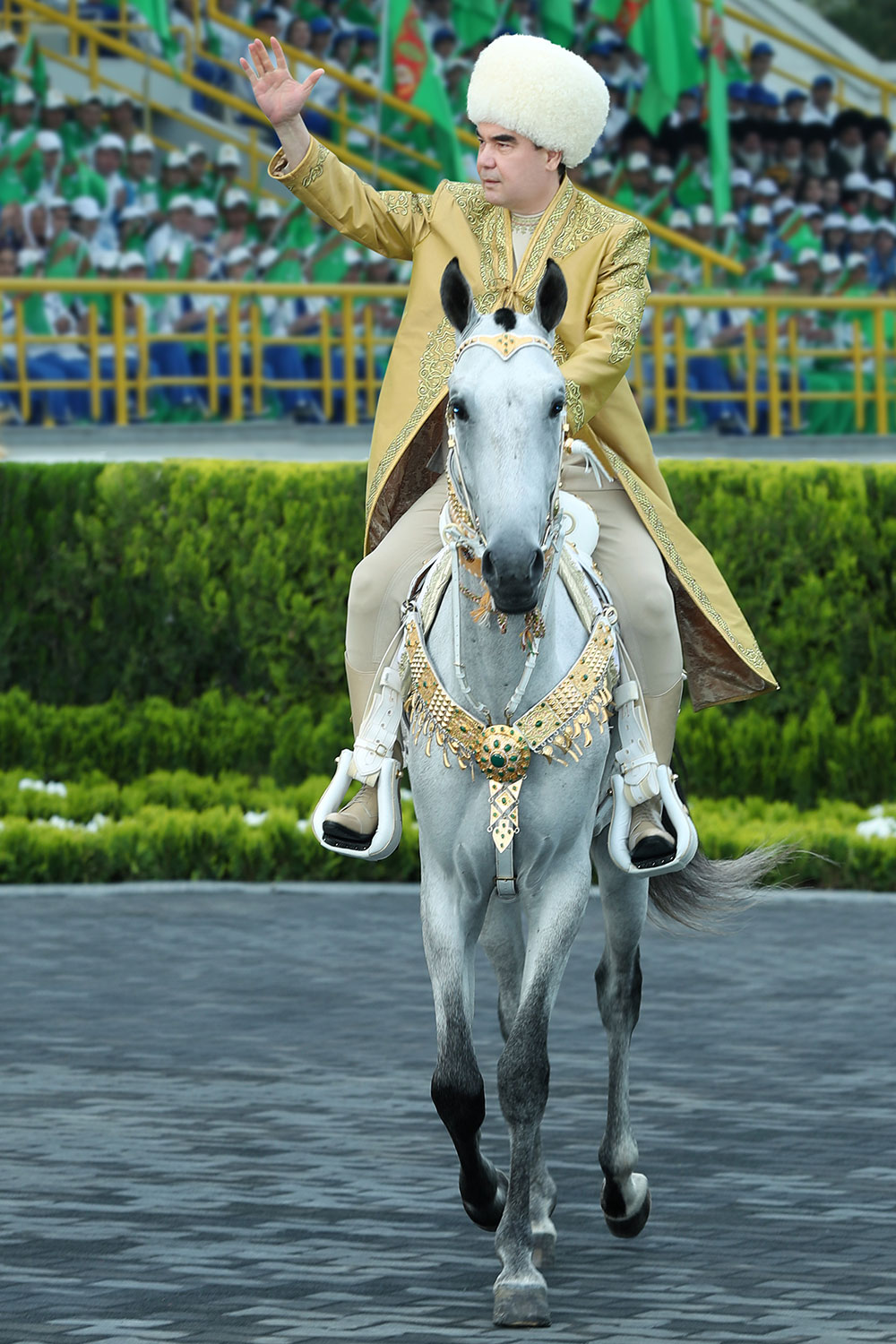 Celebration events are held in Ahalteke Equestrain Complex 