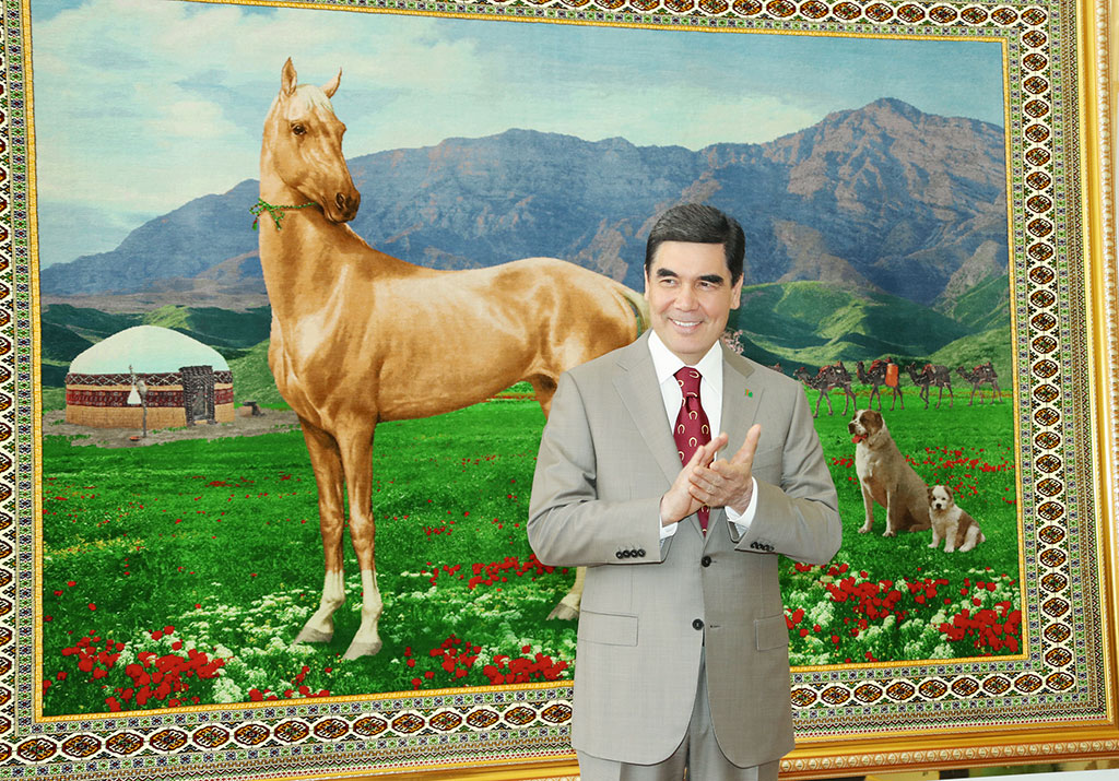 National Ahalteke Horse Celebration is observed in Turkmenistan   