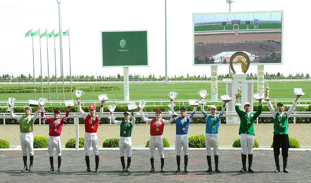 National Ahalteke Horse Celebration is observed in Turkmenistan   