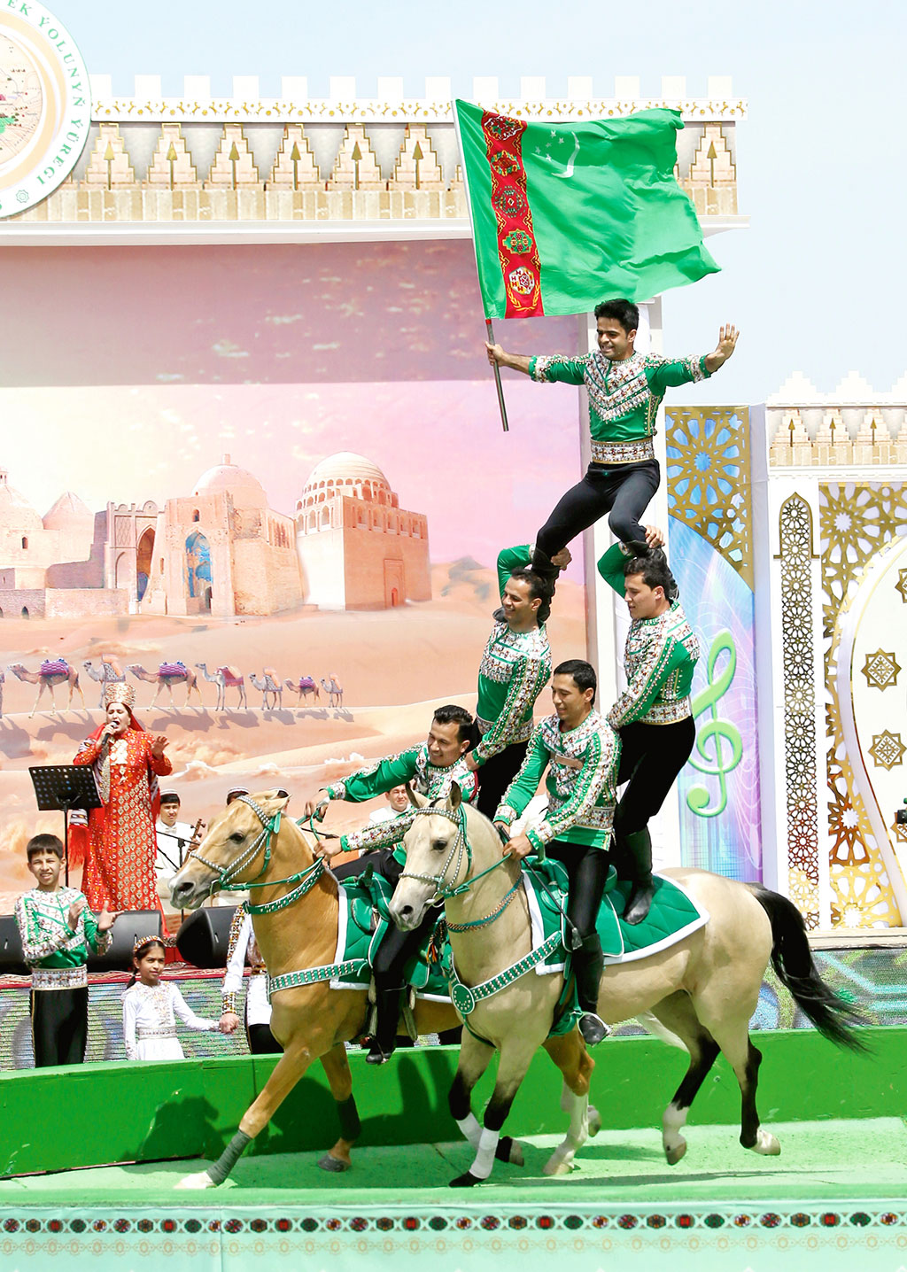 National Ahalteke Horse Celebration is observed in Turkmenistan   