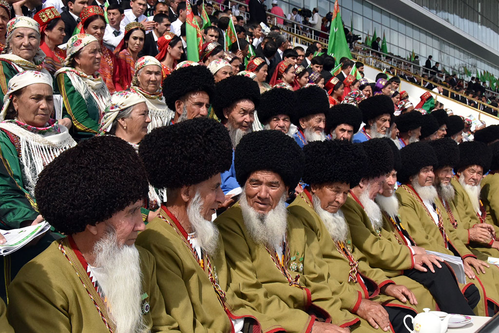 Award ceremony of the winners of races, marathon and show jumping competitions takes place