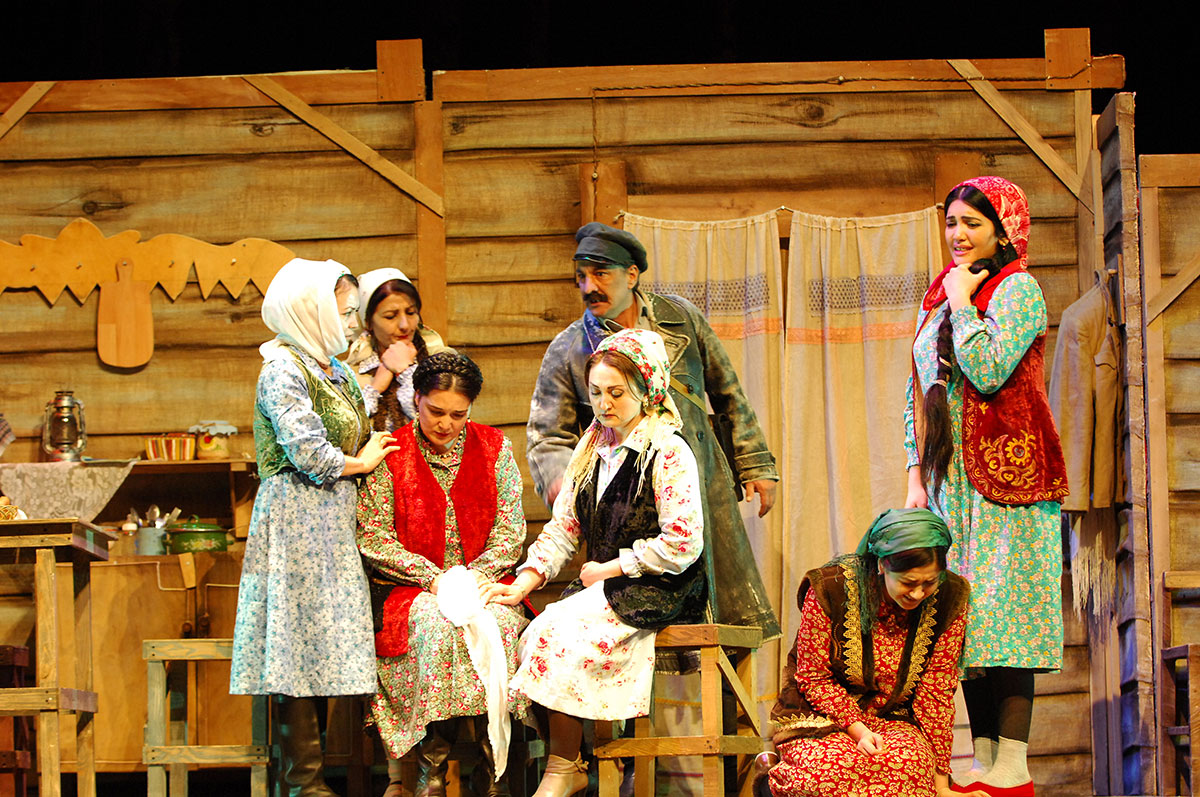 The Alp Arslan Theater presents the performance "Six Women", based on the story of Zaki Zainullin "Behind the Hill"