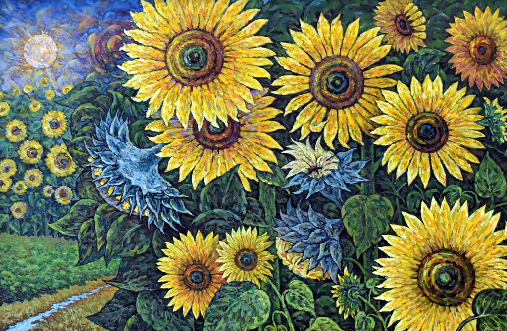 В Выставочном центре представлены работы, посвященные Дню Конституции и Государственного флага Туркменистана