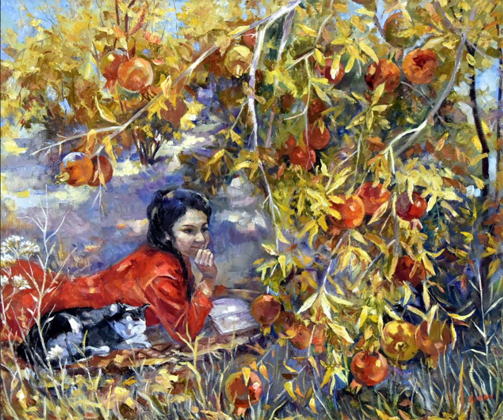 В Выставочном центре представлены работы, посвященные Дню Конституции и Государственного флага Туркменистана