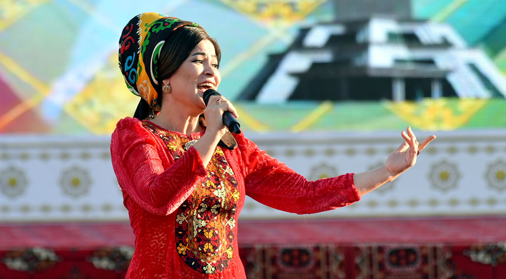 In Ashgabat, a concert was held 