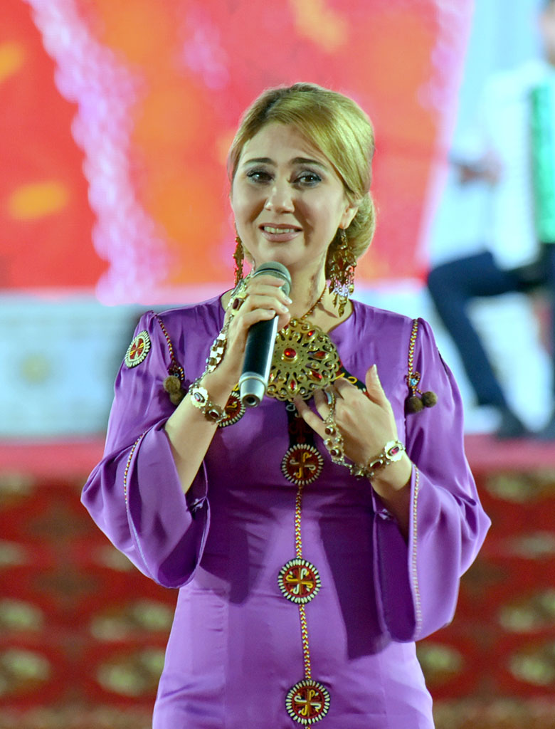 In Ashgabat, a concert was held 