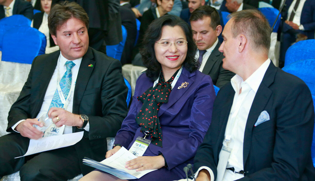 Key objectives of activation of international cooperation in gas sphere are discussed in Avaza 