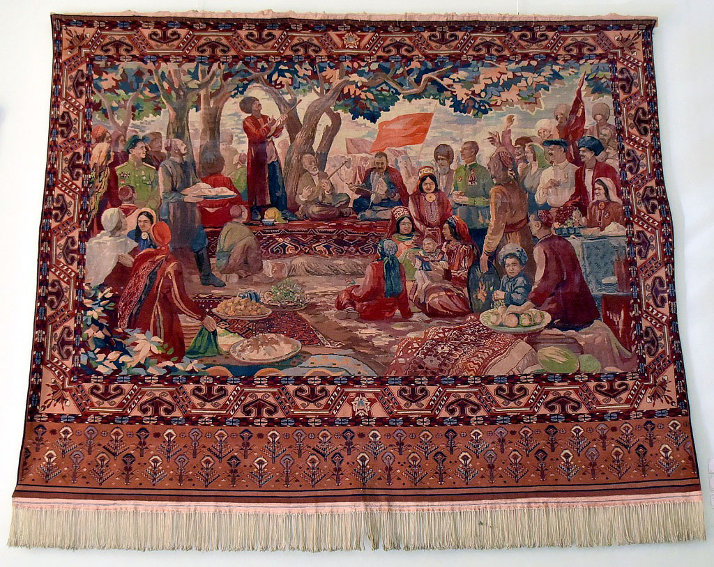 Exhibition of the Museum of Visual Arts speaks of the history and traditions of carpet making