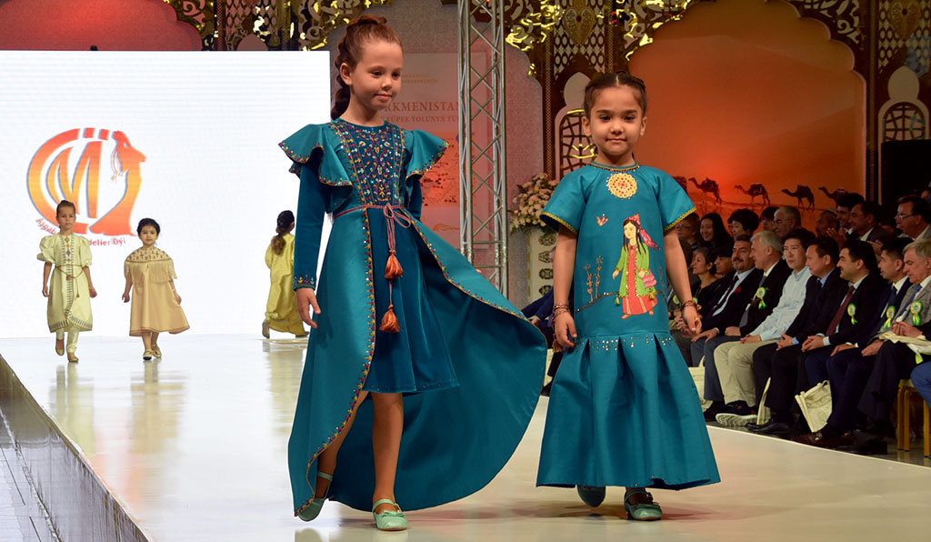 Fashion show in Ashgabat 