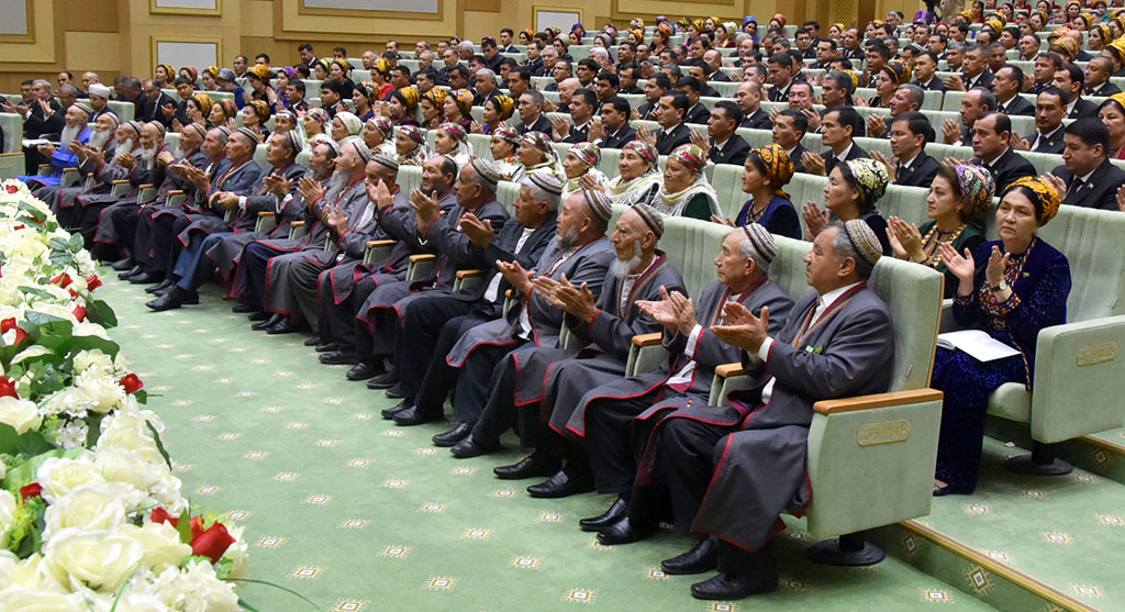 Hormatly Prezidentimiz Gurbanguly Berdimuhamedowyň täze kitabynyň tanyşdyrylyş dabarasy