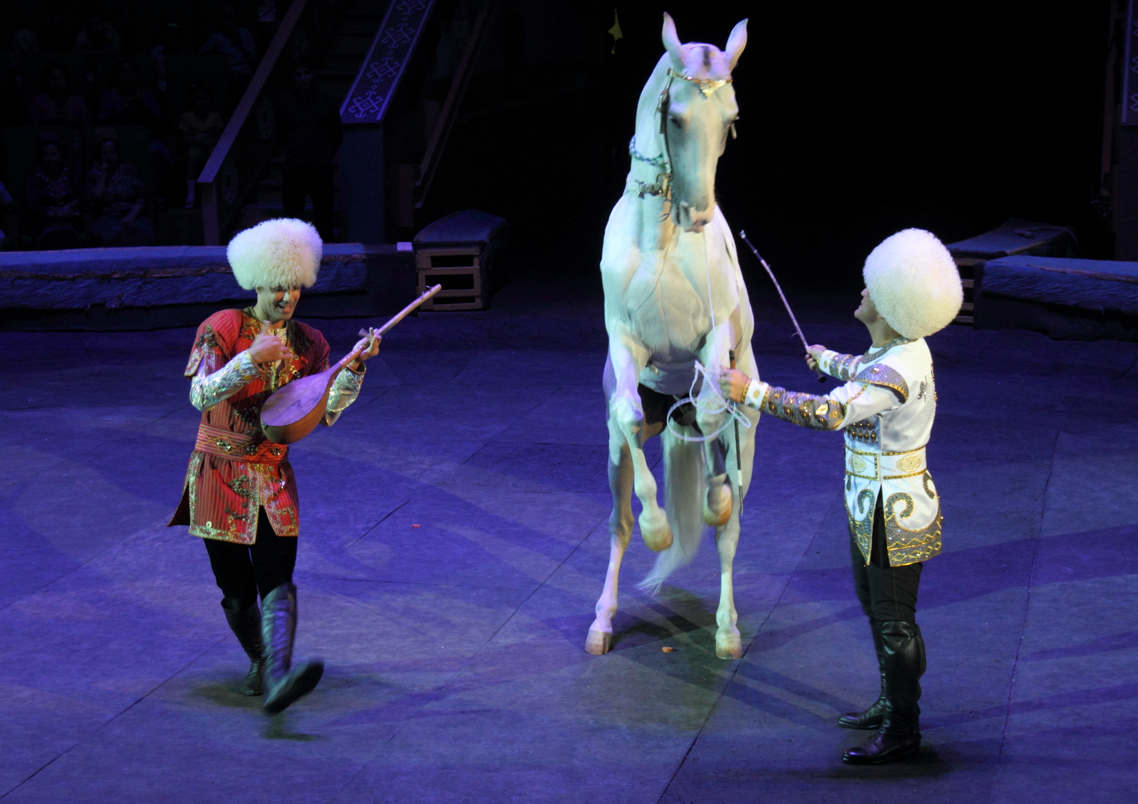 Performance by Galkynysh National Equestrian Group Adds Crowning Touch to Fourth Day of Culture Week