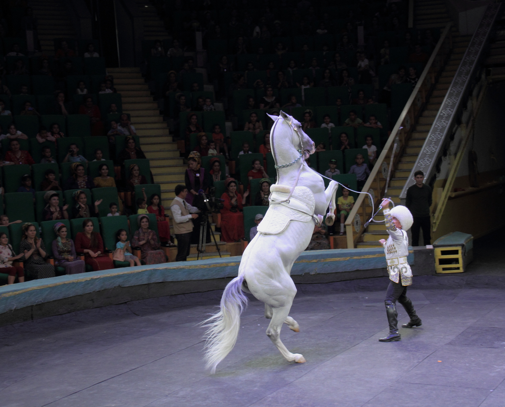 Performance by Galkynysh National Equestrian Group Adds Crowning Touch to Fourth Day of Culture Week