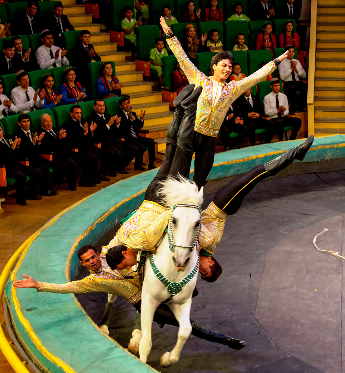 Ahalteke horse Akhan enters the Guinness Book of Records 