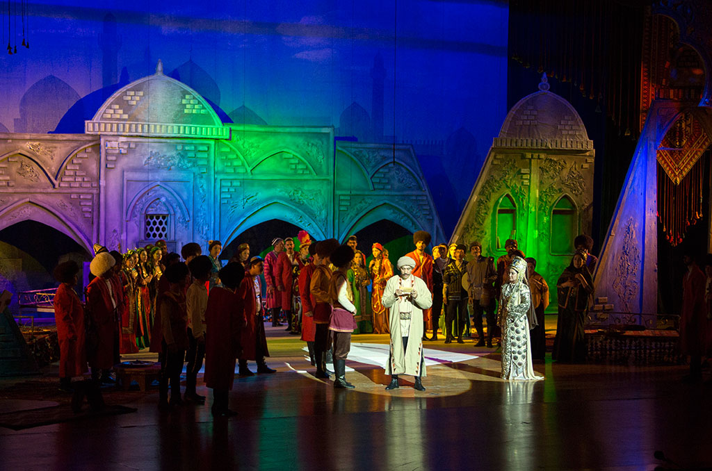 The Musical-Drama Theater named after Makhtumkuli presents a large-scale production "Between the Amul and Hazar"