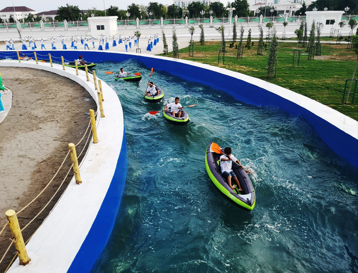 Avaza Aquapark is opened on Caspian coast 