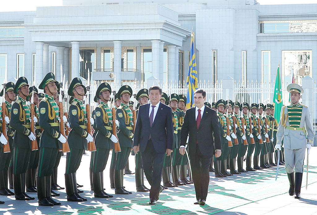 Gurbanguly Berdimuhamedov and Sooronbay Jeenbekov Sum up Talks 