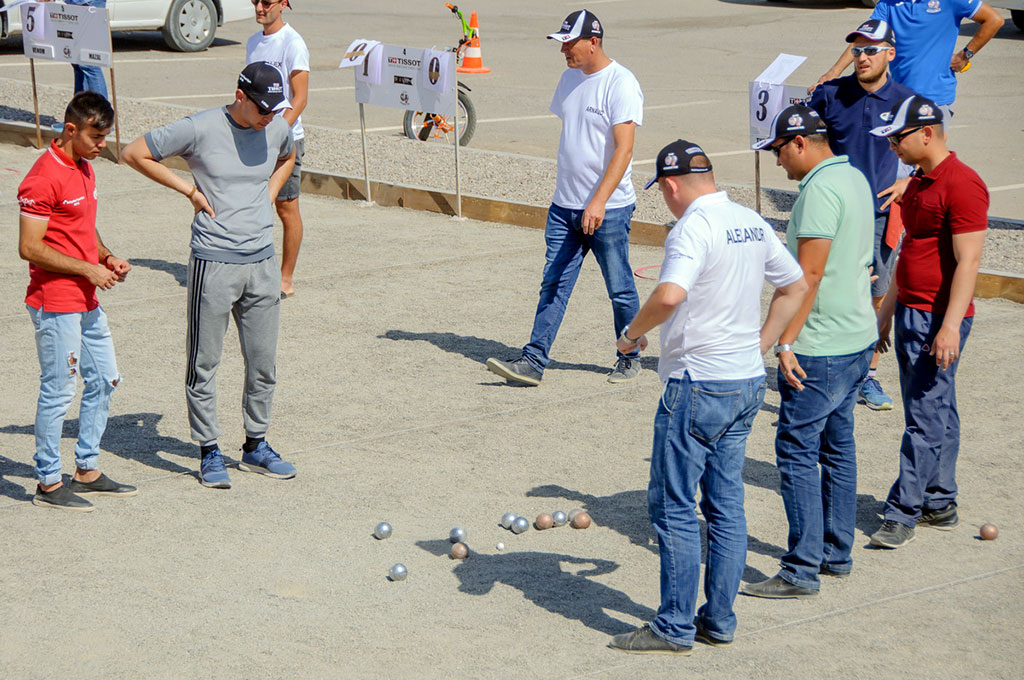 Turkmen masters of petanque are winners of the tournament 