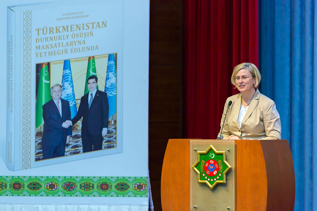 Book of the head of the State “On the Way to Achievement of the Sustainable Development Goals in Turkmenistan” is presented in Ashgabat 