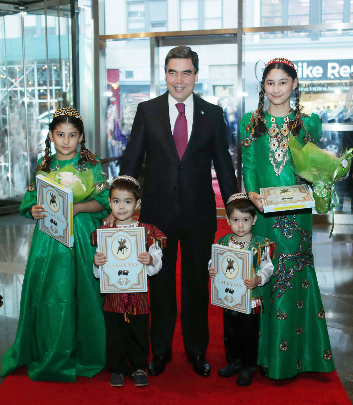 President of Turkmenistan Gurbanguly Berdimuhamedov addresses the 73rd session of the UN General Assembly 