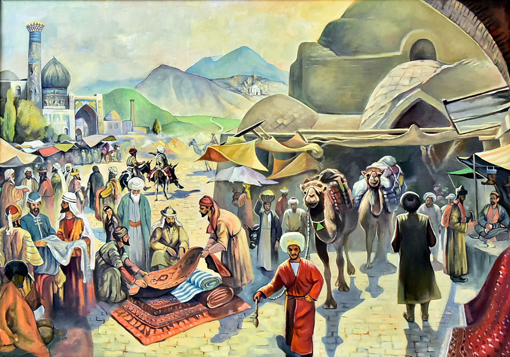 The contest results for the best picturesque dedication to the Great Silk Road is summarized