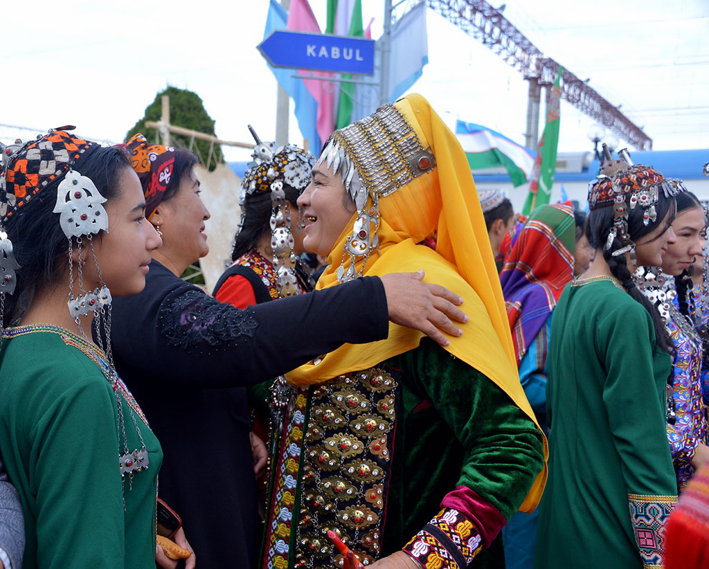 Cultural delegation of Turkmenistan is welcomed in Termez and Dushanbe