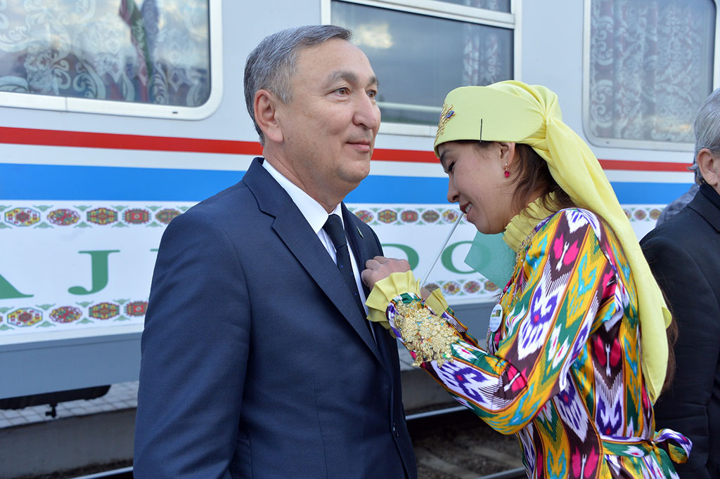 Cultural delegation of Turkmenistan is welcomed in Termez and Dushanbe