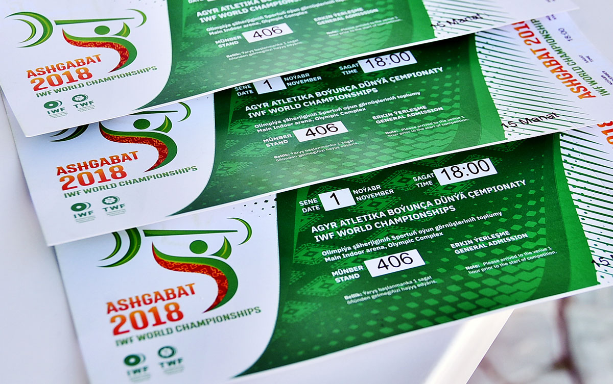 Dokma senagatynyň kärhanalary agyr atletika boýunça dünýä çempionatyna lybaslaryň 1300-e golaýy  toplumyny taýýarladylar