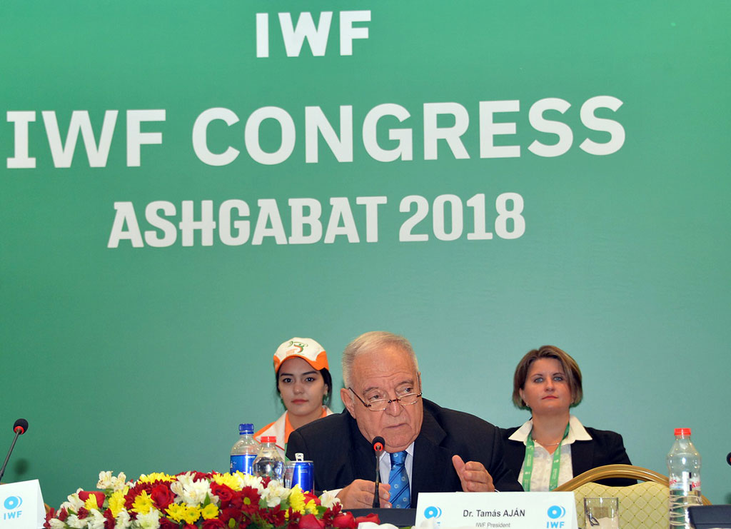 Development of the weightlifting is discussed at the IWF Congress 