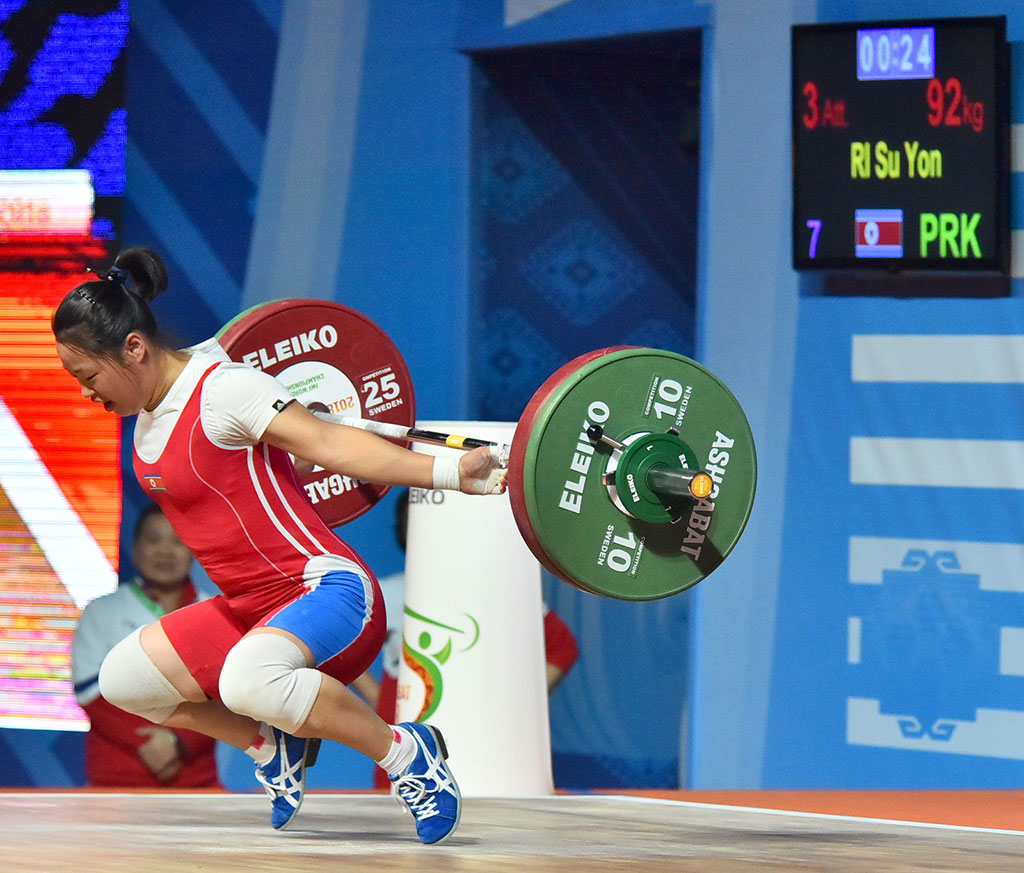 Turkmen National team wins two silver and one bronze medal of the World Weightlifting Championship 