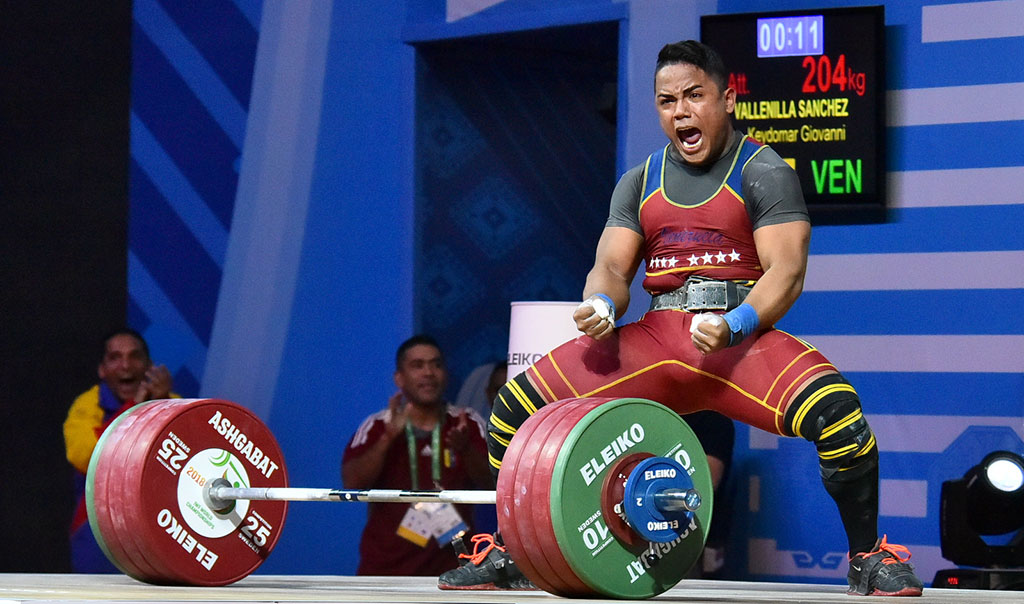 Artem Okulov is the winner of two gold medals of weightlifting tournament 