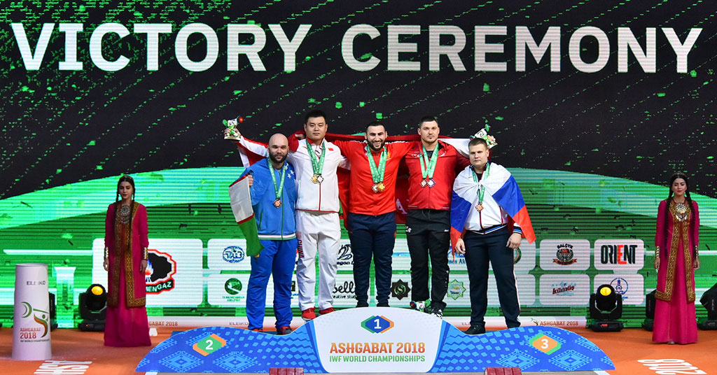 Armenian weightlifter Simon Martirosyan is the world champion and record holder 