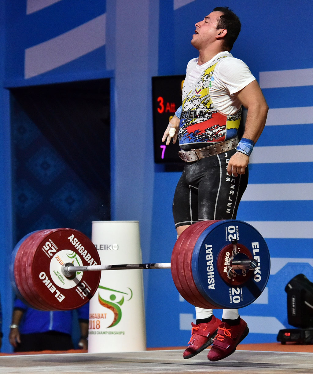 Armenian weightlifter Simon Martirosyan is the world champion and record holder 