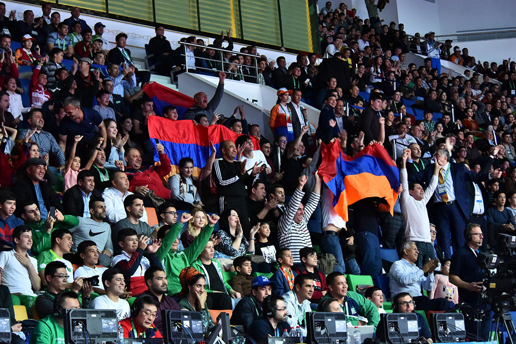 Armenian weightlifter Simon Martirosyan is the world champion and record holder 