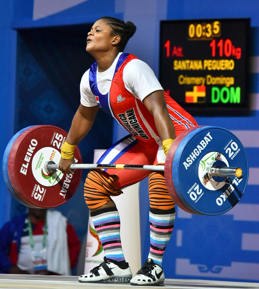 The title of the best world weightlifter was contested among the women in 87 kg weight category 