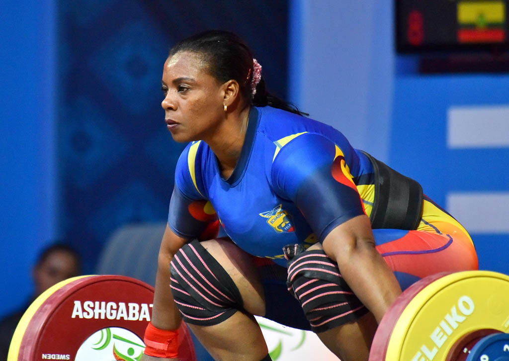 The title of the best world weightlifter was contested among the women in 87 kg weight category 